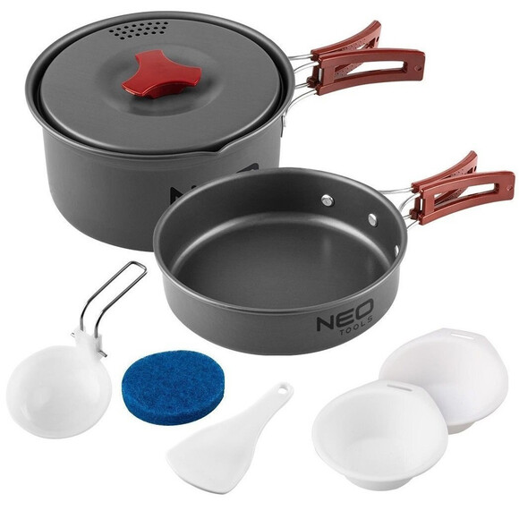 Набір посуду туристичного Neo Tools 63-146