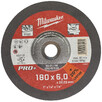 Диск зачистной по металлу Milwaukee SG 27/115х6 PRO+, Ø115мм (4932451501)