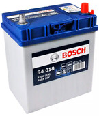 Автомобільний акумулятор Bosch S4 ASIA, 12В, 40 Аг, 330 A (0092S40180)