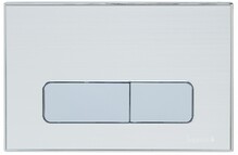 Клавіша змиву IMPRESE i7113, срібло сатин (i7113AP)