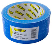 Лента клейкая армированная UNIFIX 50 мм, 25 м (синяя) (ARM-5025BL)