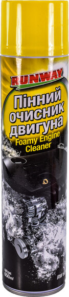 Очиститель двигателя RUNWAY Foamy Engine Cleaner, пенный, 650 мл (RW6080)