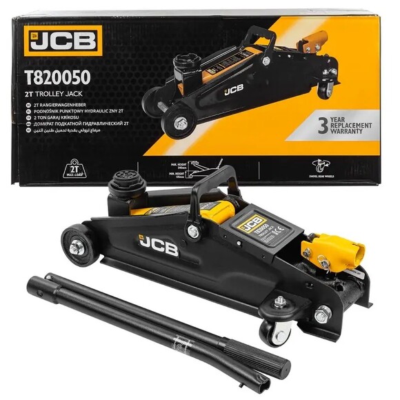 Домкрат подкатной JCB Tools 2 т (JCB-T820050) изображение 5