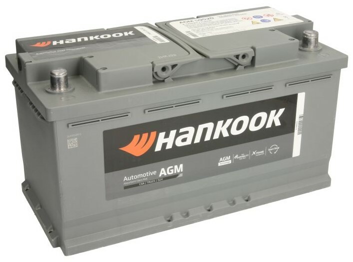 

Автомобільний акумулятор Hankook Start-stop AGM59520 12 В (95 Аh, 850 А, R+)