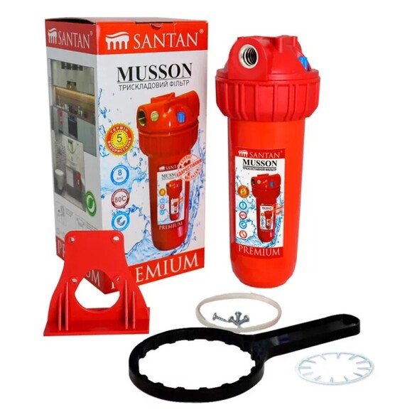 Колба фильтра SANTAN Musson 3PS, 1/2" (24043841) изображение 4