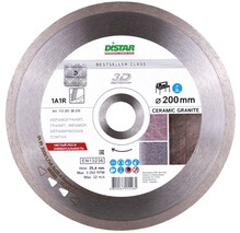 Алмазний диск Distar 1A1R 200x1,7x8,5x25,4 Bestseller Ceramic granite (11320138015)