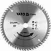 Диск пильный по дереву с победитовыми напайками Yato YT-60592 (165x16x2.2x1.5 мм), 60 зубцов