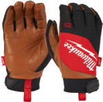 Перчатки Milwaukee с кожаными вставками, 9 / L (4932471913)