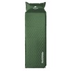 Самонадувающийся кемпинговый коврик Naturehike Mat with Pillow 25 мм NH15Q002-D army green (6927595705124)