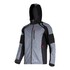 Куртка Lahti Pro Soft-Shell с капюшоном р.3XL рост 188-194см обьем груди 126-130см серо-черная (L4092306)