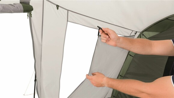 Палатка восьмиместная Easy Camp Huntsville Twin 800 Green/Grey, 120410 (929580) изображение 8