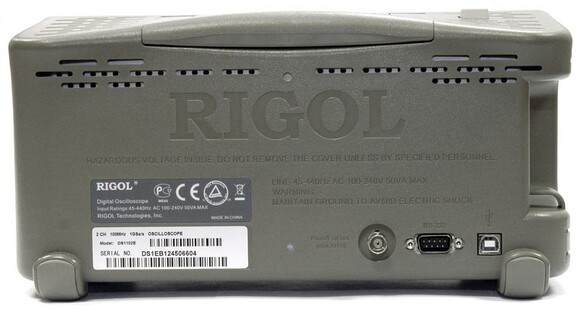 Цифровий осцилограф RIGOL DS1102E фото 3