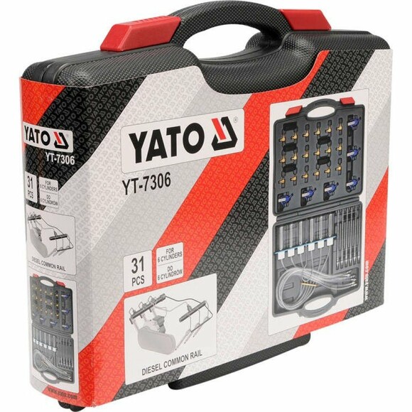Диагностический набор Yato для форсунок переливной (YT-7306) изображение 2
