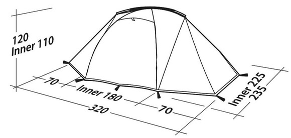 Палатка ROBENS Lodge 3 у21 (47285) изображение 3