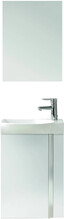 Комплект меблів ROYO Elegance Pack 45 White: дзеркало, тумба підвісна з умивальником (122910)