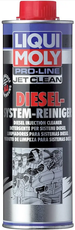 

Профессиональный очиститель LIQUI MOLY Diesel-System-Reiniger, 0.5 л (5154)