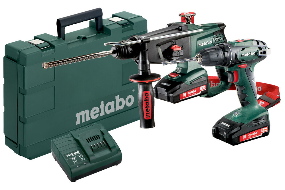 

Набор Metabo Combo Set 2.3.2 18 V *BS18+KHA18