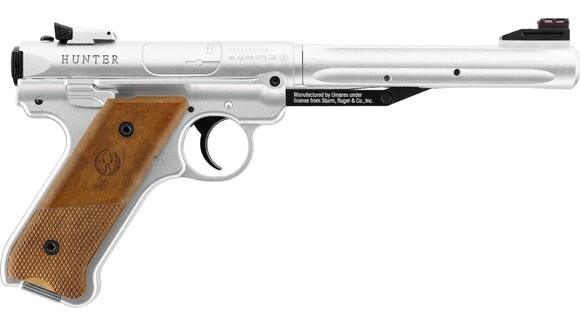 Пистолет пневматический Umarex Ruger Mark IV Stainless (3986.05.14) изображение 2