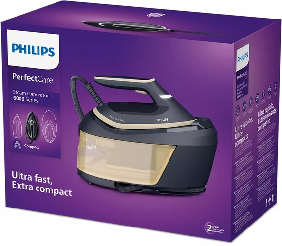 Утюг с парогенератором Philips PerfectCare 6000 Series (PSG6066/20) изображение 8