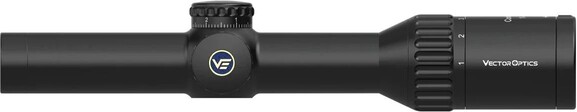 Прицел оптический Vector Optics Continental X6 1-6x24, illum. SFP Tactical, 30 мм (SCOC-23T) изображение 4