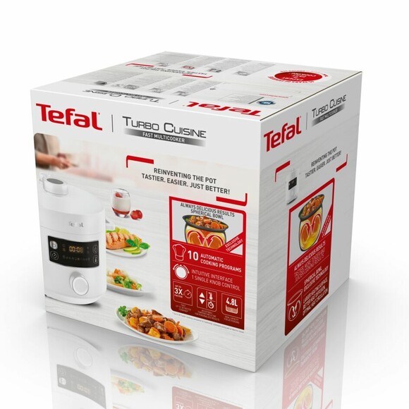 Мультиварка-скороварка Tefal Turbo Cuisine (CY754130) изображение 3