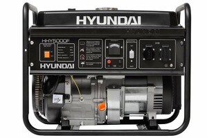 Бензиновий генератор Hyundai HHY 5000F фото 3