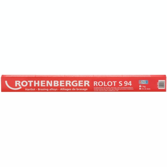 Твердий припій Rothenberger ROLOT S94, 1 кг (4_0094) фото 2