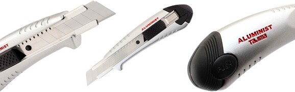 Нож сегментный TAJIMA Aluminist авто фиксатор 18 мм (AC500SB) изображение 3