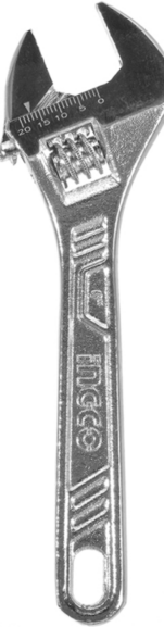 Ключ разводной INGCO 150 мм, 0-19 мм (HADW131062) изображение 2