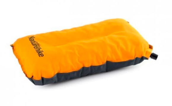 Самонадувающаяся подушка Naturehike Sponge automatic Inflatable Pillow UPD NH17A001-L orange (6927595746264)