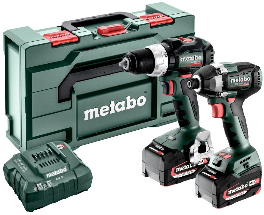 

Комплект аккумуляторных инструментов Metabo COMBO SET 2.8.4 18V (685196000)