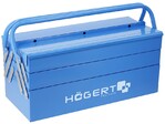 Ящик для інструментів металевий, 5 відділень HOEGERT (HT7G077)