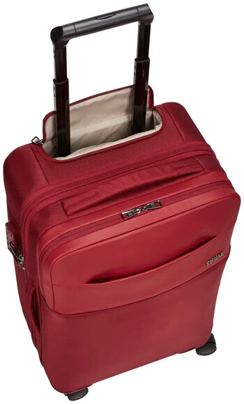 Чемодан на колесах Thule Spira Carry-On Spinner with Shoes Bag, красный (TH 3204145) изображение 4