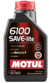 Моторное масло Motul 6100 Save-lite, 0W20 1 л (108002)