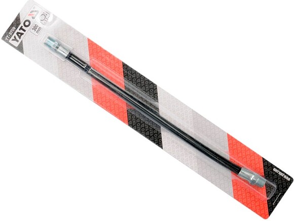 Шланг гибкий для смазочного шприца Yato, 30 см (YT-0709) изображение 2