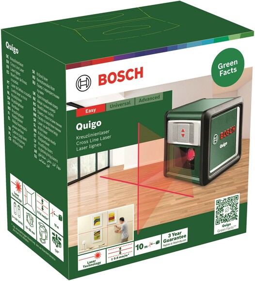 Лазерный уровень Bosch Quigo (0603663503) изображение 10