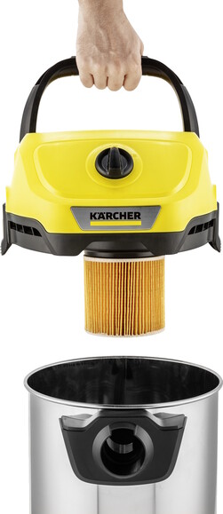 Аккумуляторный хозяйственный пылесос Karcher WD 3-18 S (1.628-575.0) изображение 2