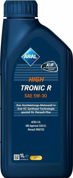 Моторное масло Aral HighTronic R, 5W-30, 1 л (15F459)
