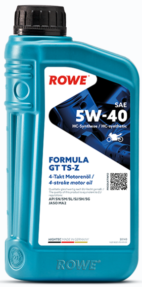 Моторна олива ROWE HighTec Formula GT SAE 5W-40 TS-Z, 1 л (20143-0010-99)