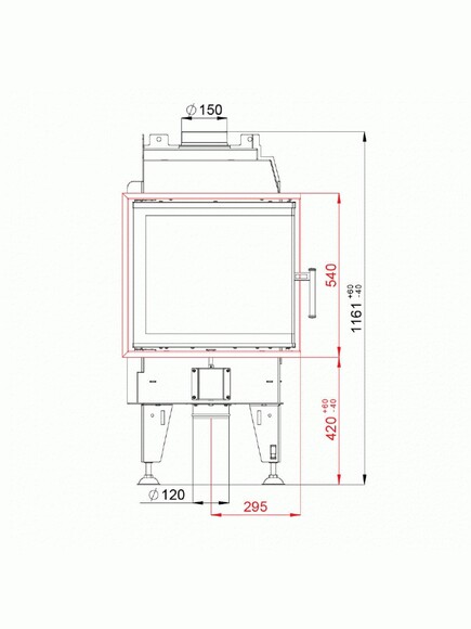 Каминная топка BeFHome THERM 6 CP (000-0001863) изображение 2