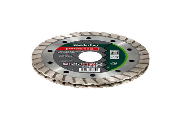 Алмазный диск Metabo professional 125x6x22,23 mm (624304000) изображение 2