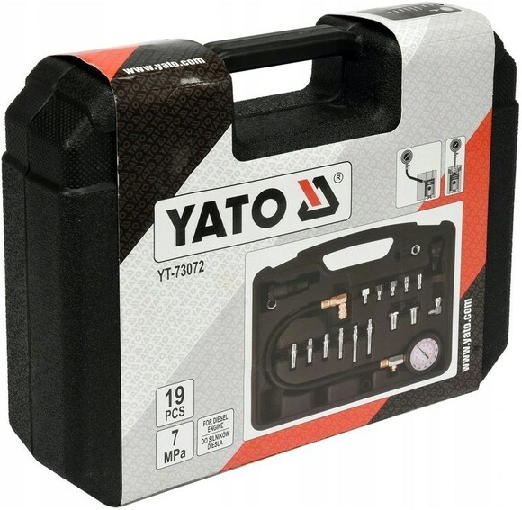 Компрессометр для дизельных двигателей Yato YT-73072 изображение 5