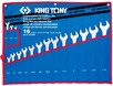 Набор комбинированых ключей King Tony 16 предметов (1216SRN)