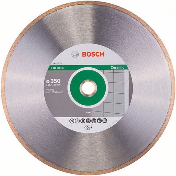 Алмазний диск Bosch Standard for Ceramic 350-30 / 25,4 мм (2608602541)