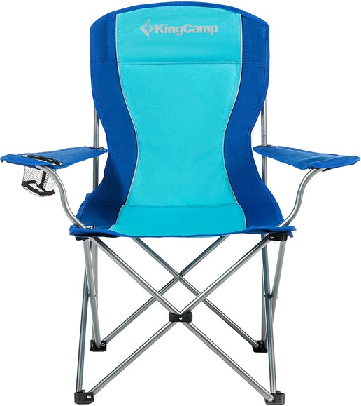 Розкладний стілець KingCamp Arms Chairin Steel Blue (KC3818 Blue) фото 2