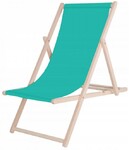 Шезлонг (крісло-лежак) дерев'яний для пляжу, тераси та саду Springos (DC0001 TR)