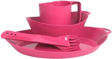Набір посуду Lifeventure Ellipse Camping Tableware Set pink (75802)