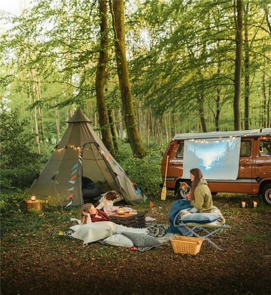 Палатка восьмиместная Easy Camp Moonlight Tipi Grey, 120381 (929575) изображение 17