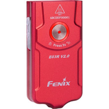 Ліхтар наключний Fenix ​​E03R V2.0, червоний