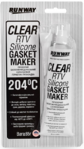 Формирователь прокладок RUNWAY Gasket Maker, силиконовый, прозрачный, 85 г (RW8502)